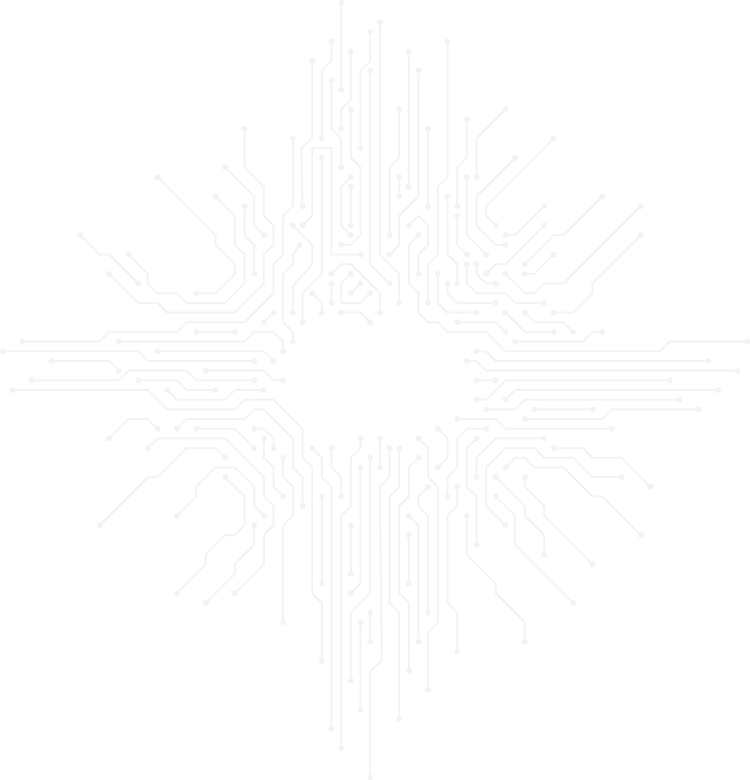 Decorative tech shape element